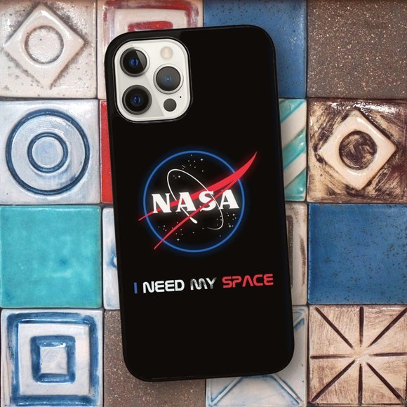 I Need Space NASA Logo iPhone Case - Picture 1 of 1